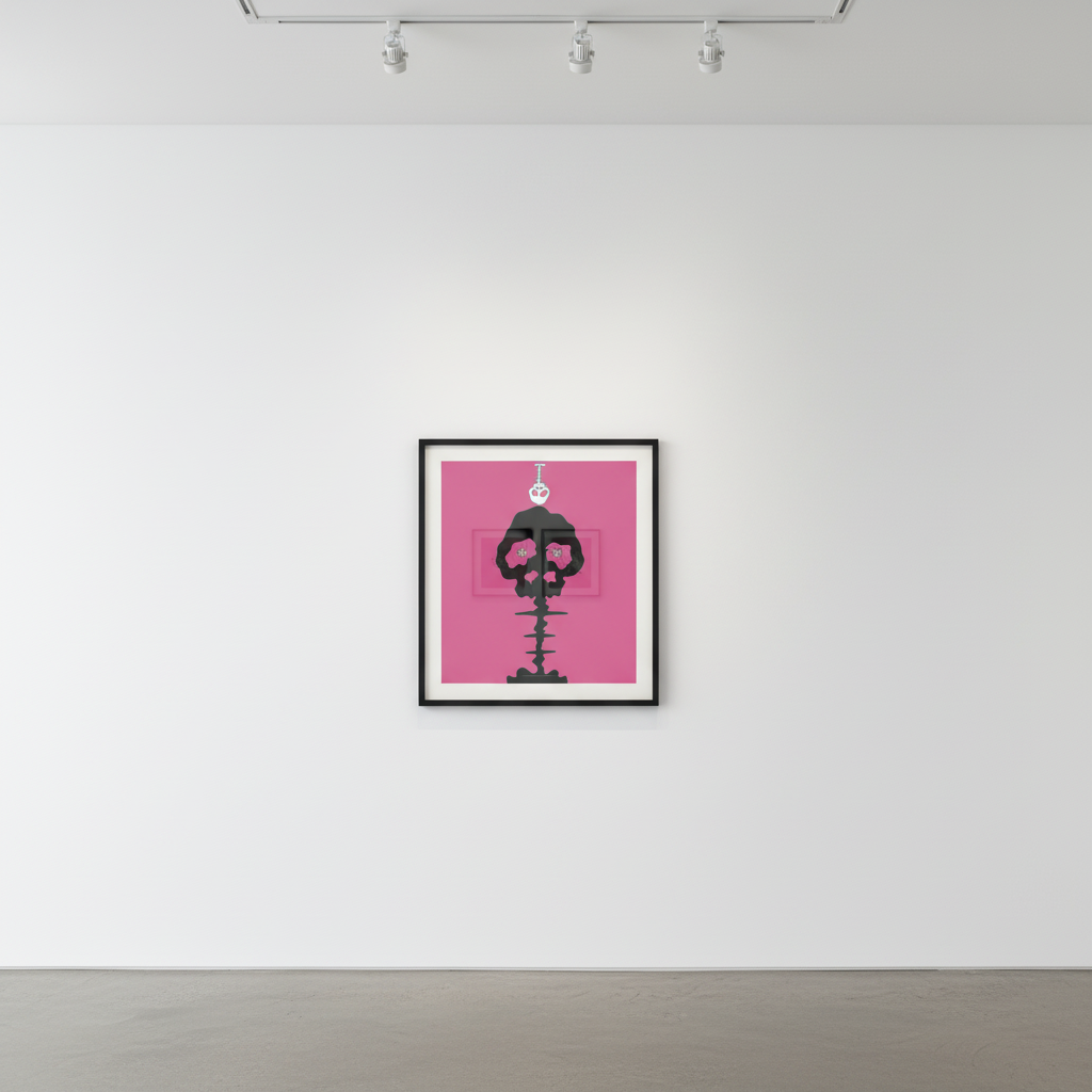 Takashi Murakami - Time - Pink, 2008, Offset lithograph