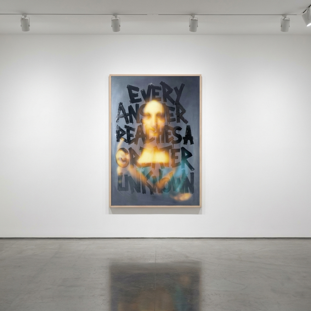 The Distance of Divinity (Salvator Mundi)