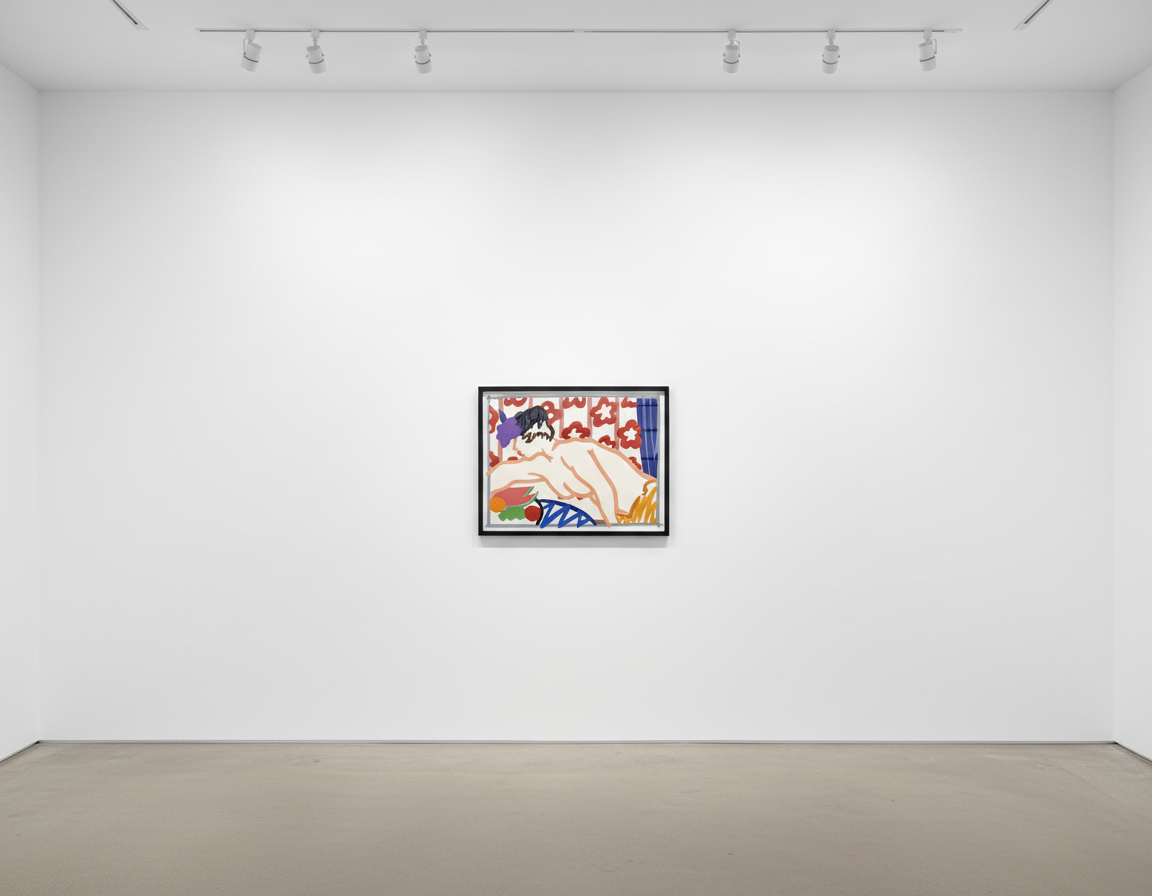 1960 Judy Reaching Over Table
