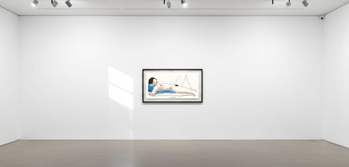 Monica Lying On Her Back — Tom Wesselmann, 1988-97