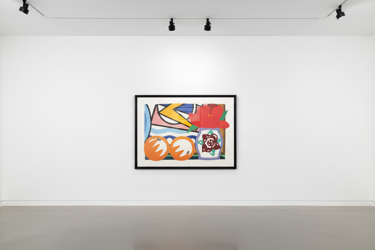 Still Life With Lichtenstein and Two Oranges