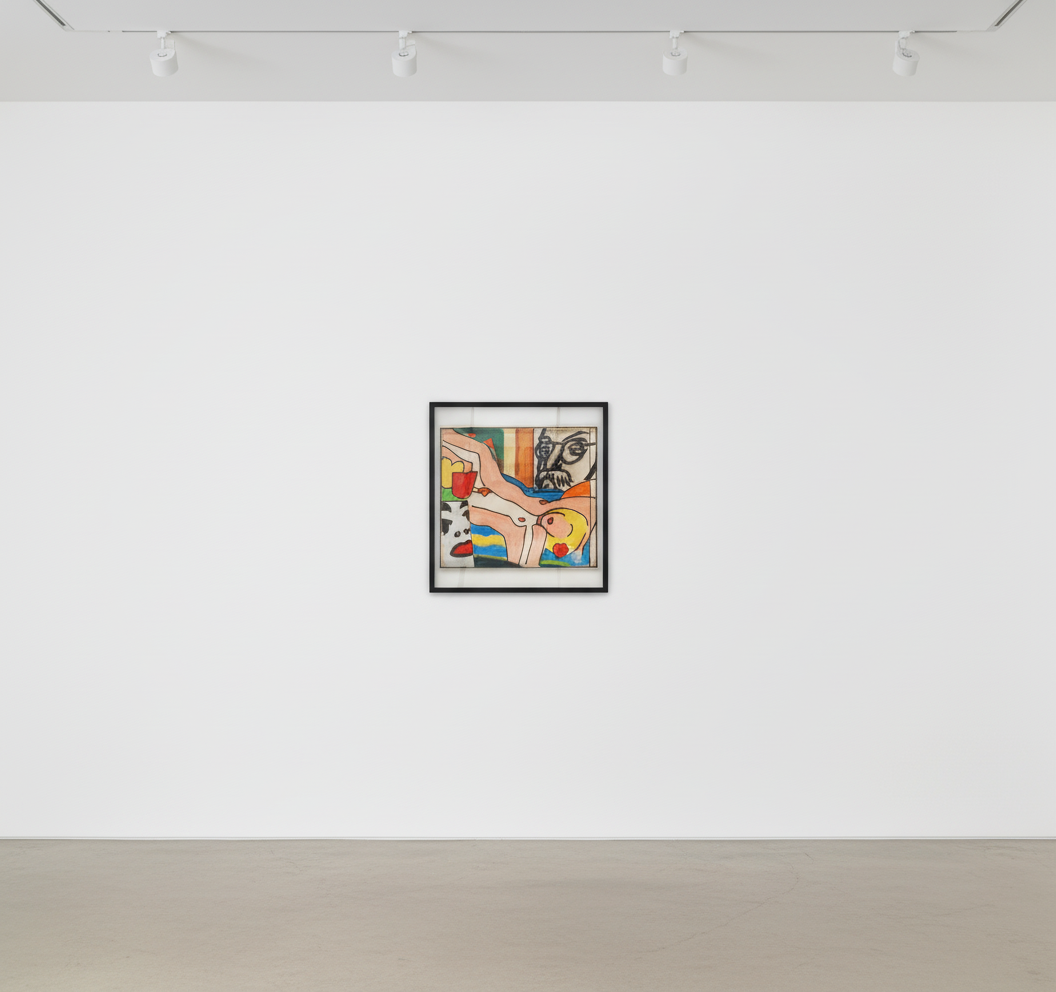 Study for Sunset Nude With Picasso Vase — Tom Wesselmann, 2004