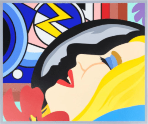 Tom Wesselmann — Bedroom Face With Lichtenstein