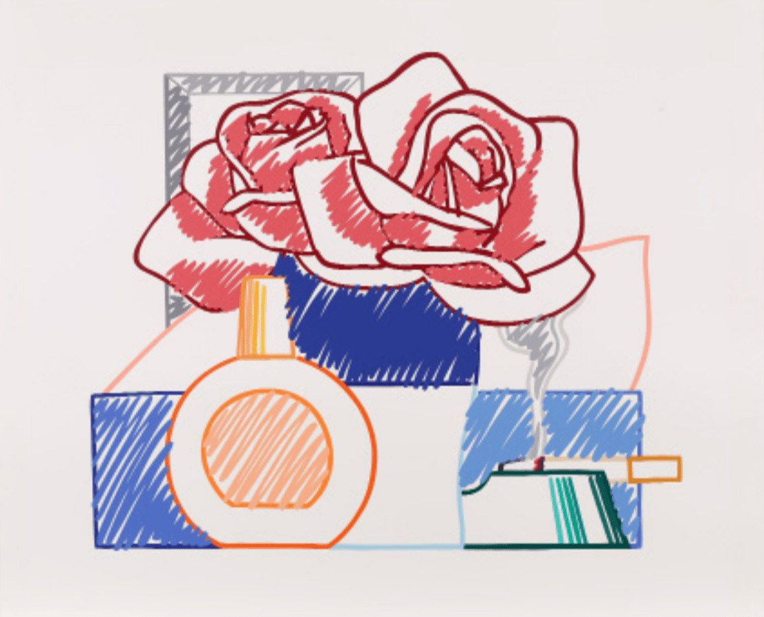 Scribble Version of Still Life #58