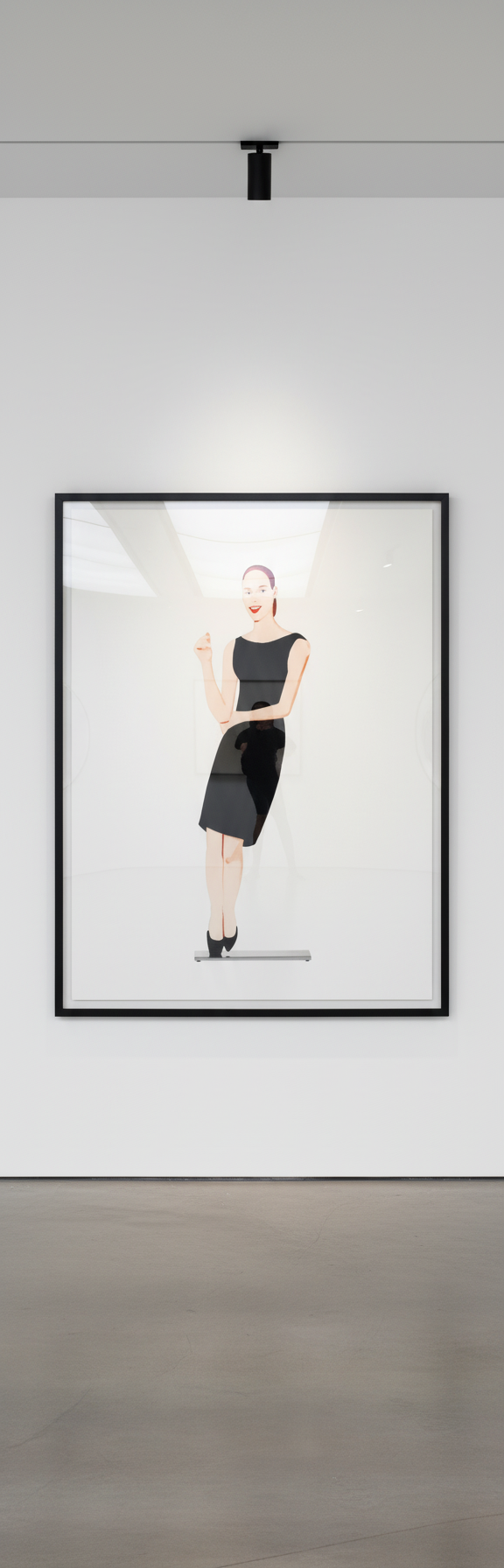 alex katz grey dress Grey Dress (1992) by Alex Katz