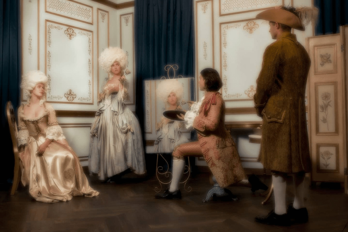 A Portrait Of Her Highness In The Grand Ballroom