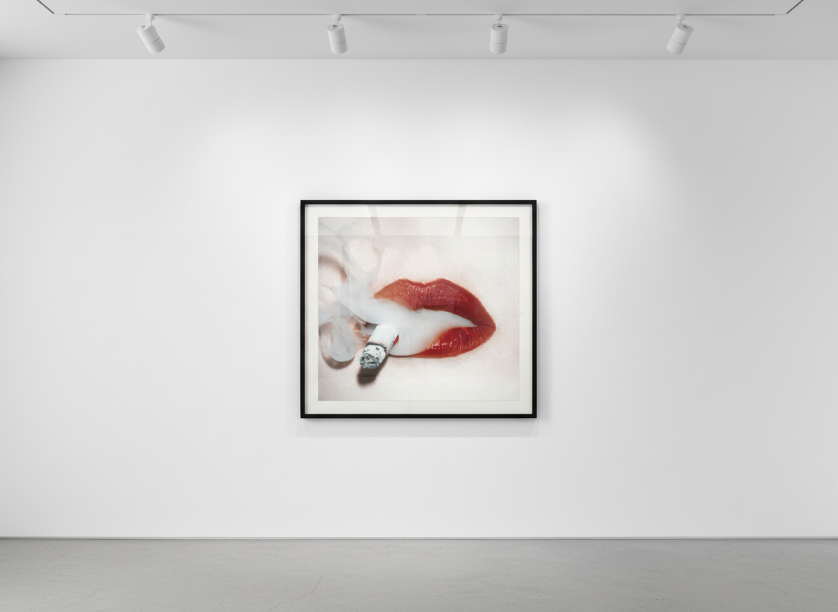 Tyler Shields - Chanel Smoke, 2015, Digital c print