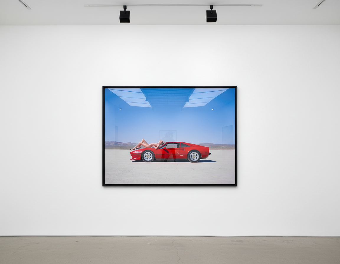 Ferrari Sunbathing