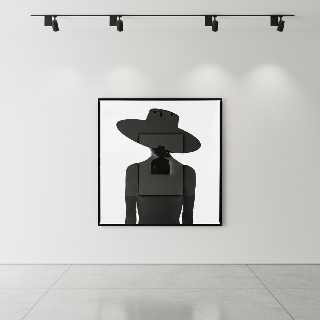 Hat and Gloves Silhouette