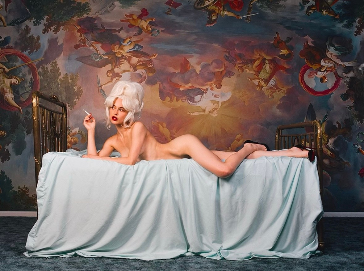 Lady in the Bed