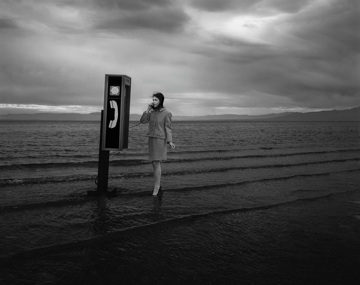 Tyler Shields - Payphone, 2018, Digital c print
