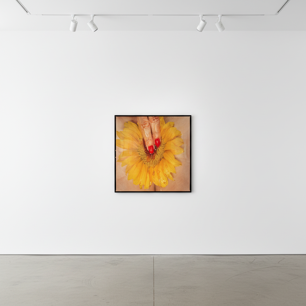Tyler Shields - Sunflower, 2019, Digital c print