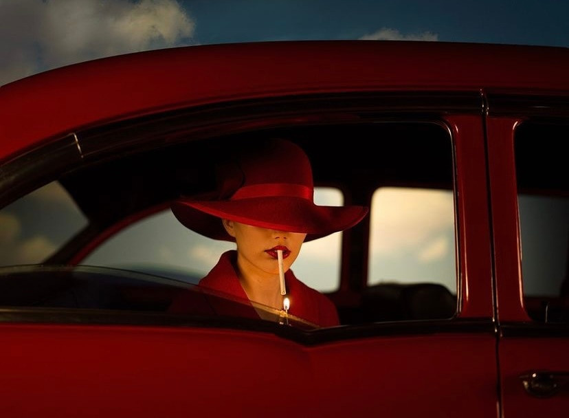 The Girl in the Red Car