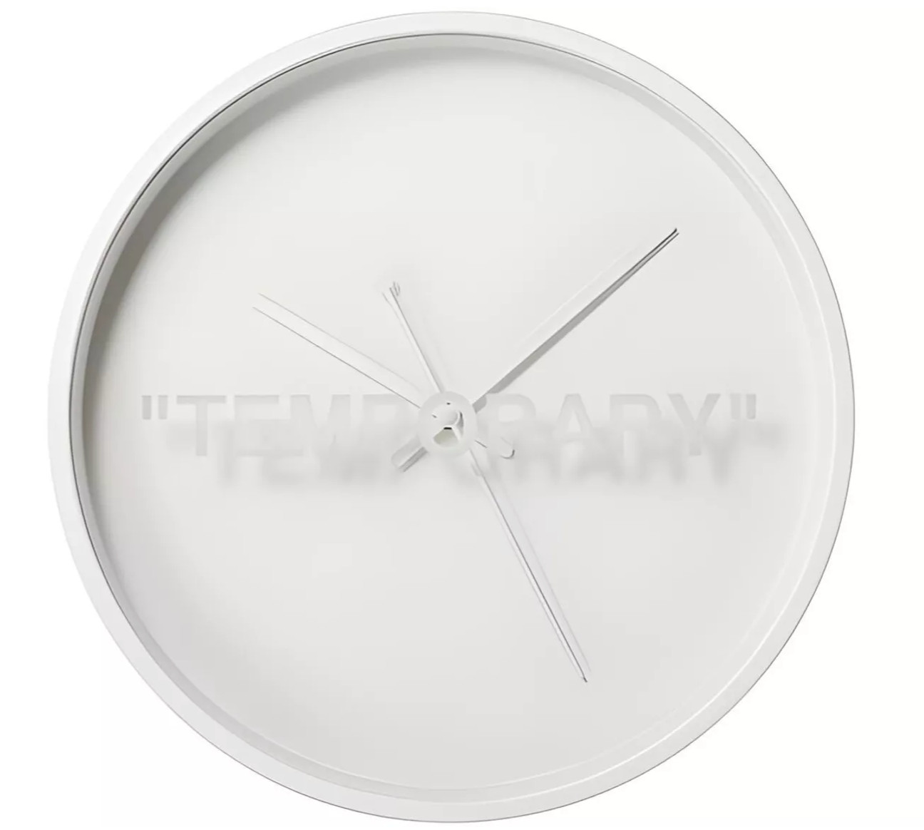 Virgil Abloh - "TEMPORARY", 2019, Plastic, plexiglass
