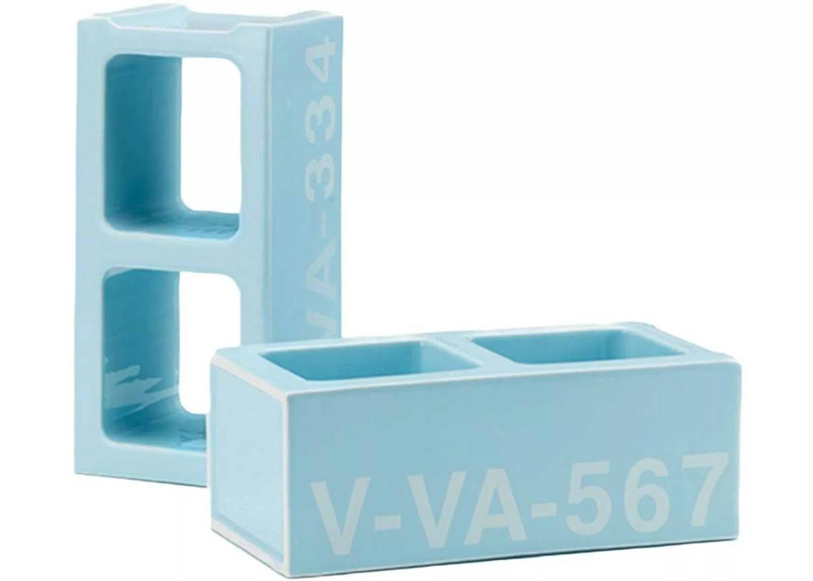 Virgil Abloh x Vitra Ceramic Block Baby Blue