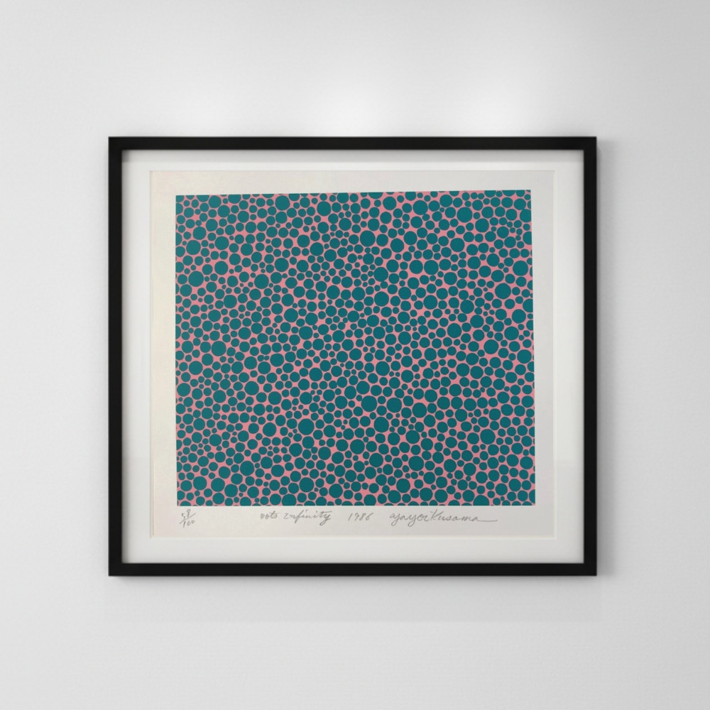 Yayoi Kusama - Dots Infinity, 1986, Screenprint on Hakou-shi paper