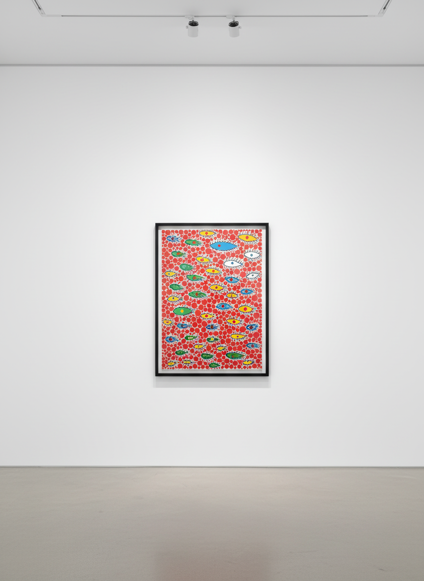 Yayoi Kusama — Eyes Flying in the Sky