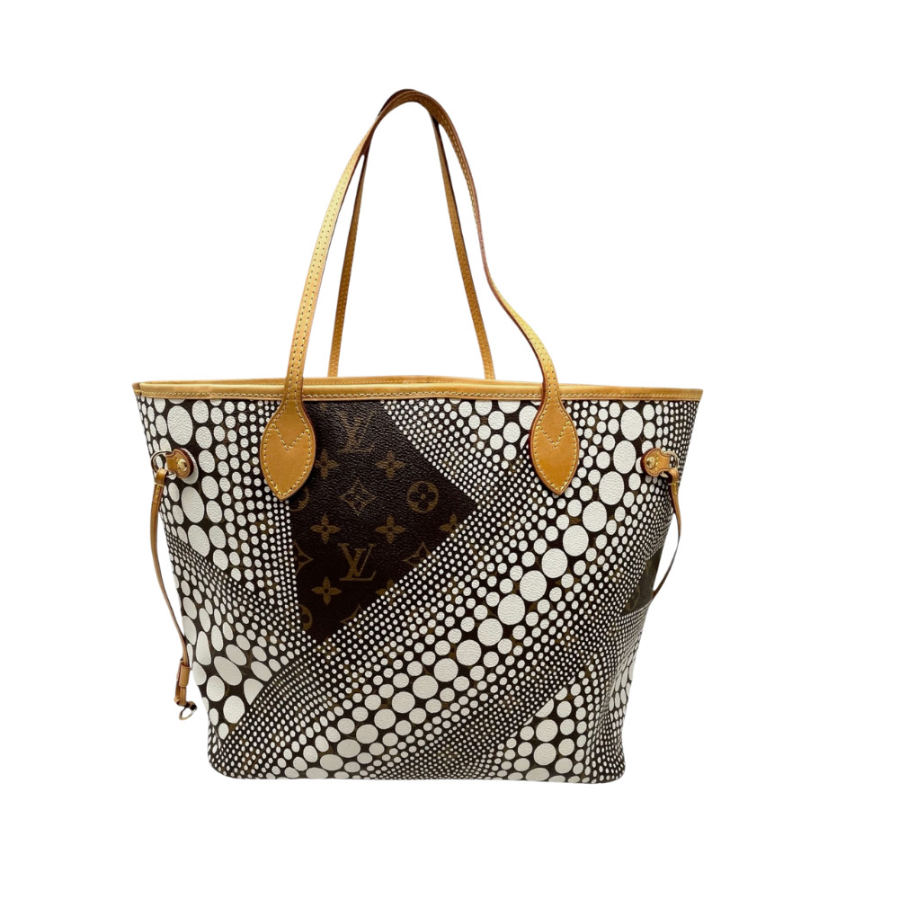 Yayoi Kusama - Louis Vuitton Vintage Monogram Neverfull MM Yayoi Kusama Tote Bag — view 3