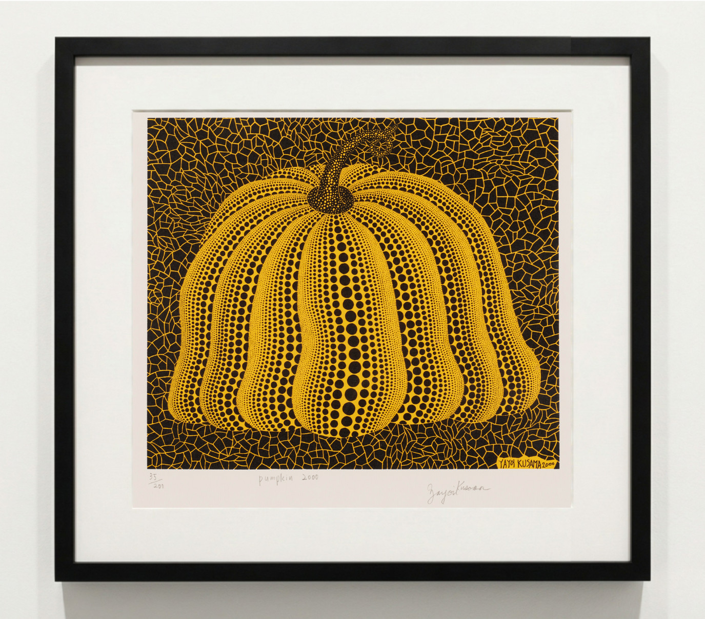 pumpkin様 Pumpkin (White) — Yayoi Kusama · Pumpkins | Guy Hepner