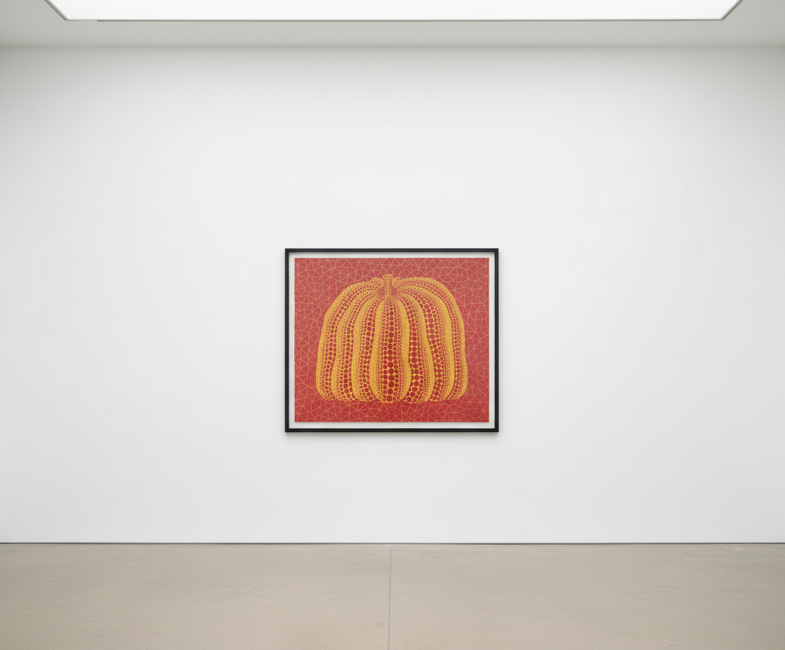Napping Pumpkin — Yayoi Kusama · Pumpkins | Guy Hepner