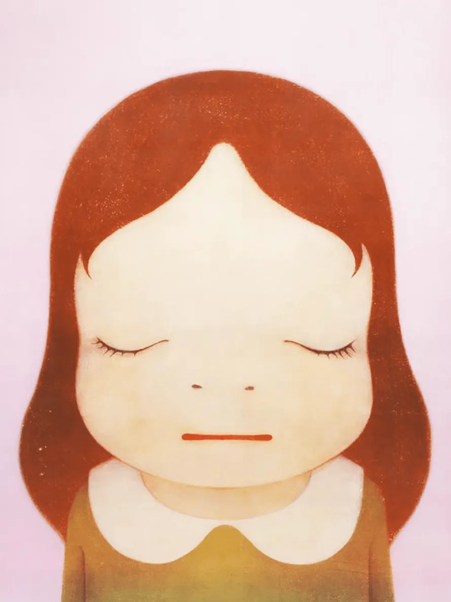 Cosmic Girl Eyes Closed