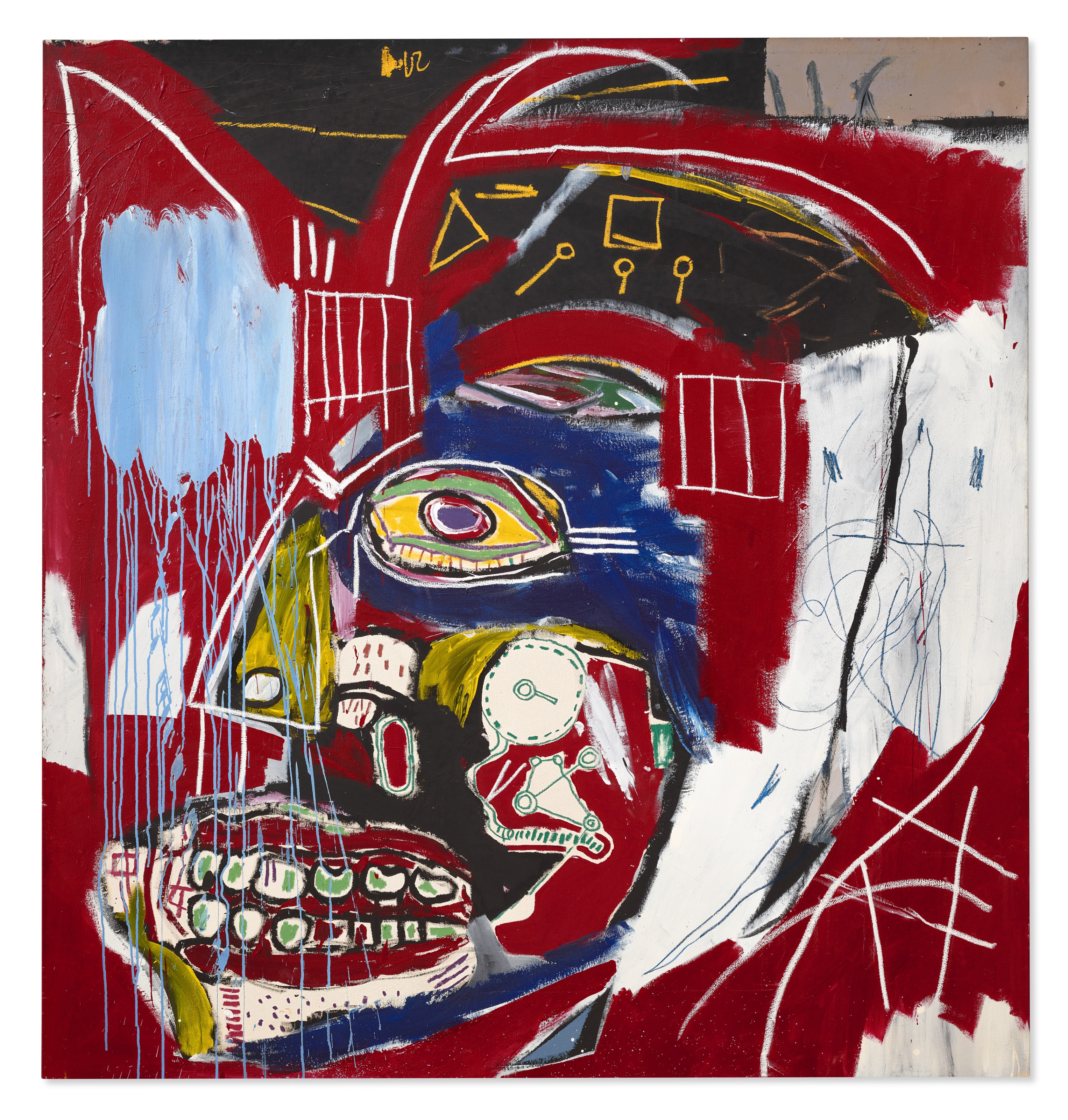 Jean-Michel Basquiat, In This Case, 1983. Image courtesy Christie's.