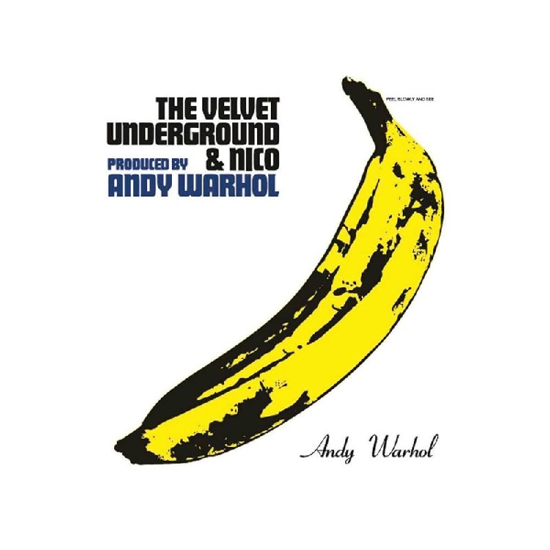 The Velvet Underground & Nico album cover designed by Andy Warhol, 1967
