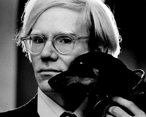 Andy Warhol photographed by Jack Mitchell