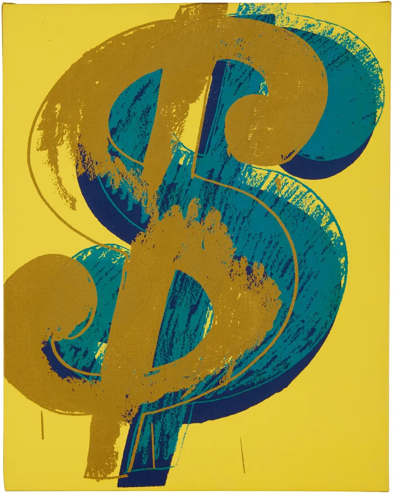Andy Warhol Dollar Signs