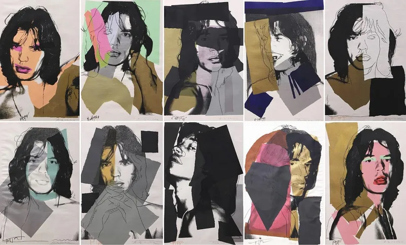 Andy Warhol Complete Mick Jagger Portfolio