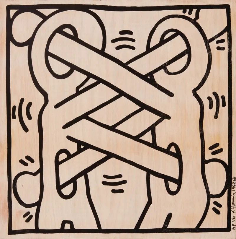 Keith Haring Attack On Aids