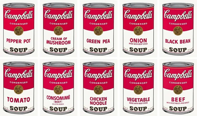 Andy Warhol's Soup Cans