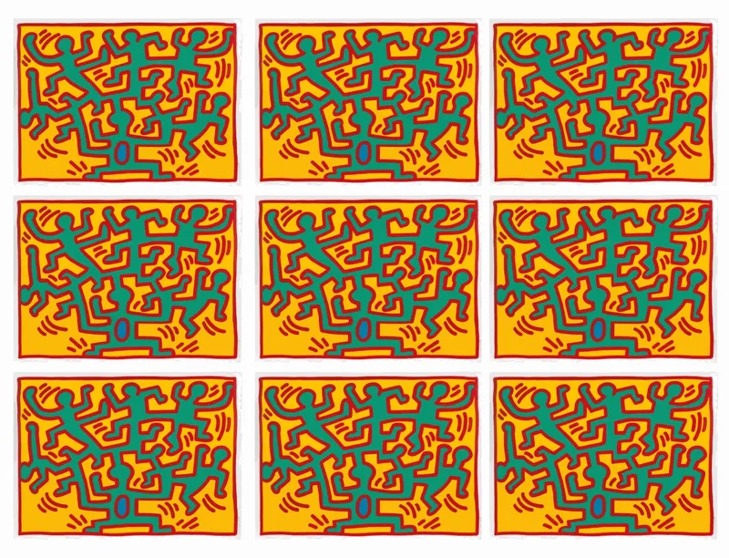 Keith Haring Growing Together