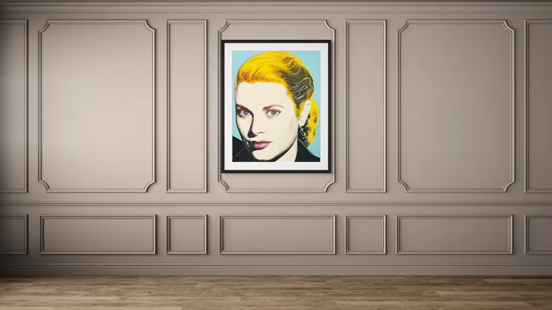 Andy Warhol Grace Kelly