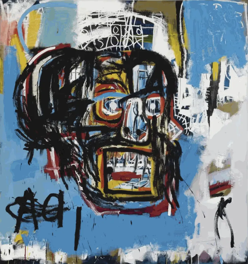 Which celebrities collect Basquiat?