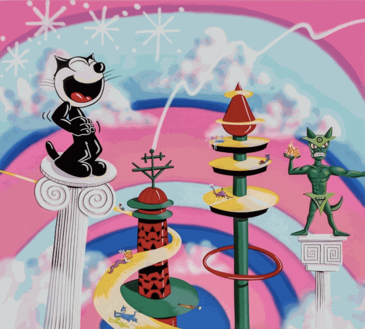 Among Giants: Kenny Scharf,  Keith Haring and Basquiat