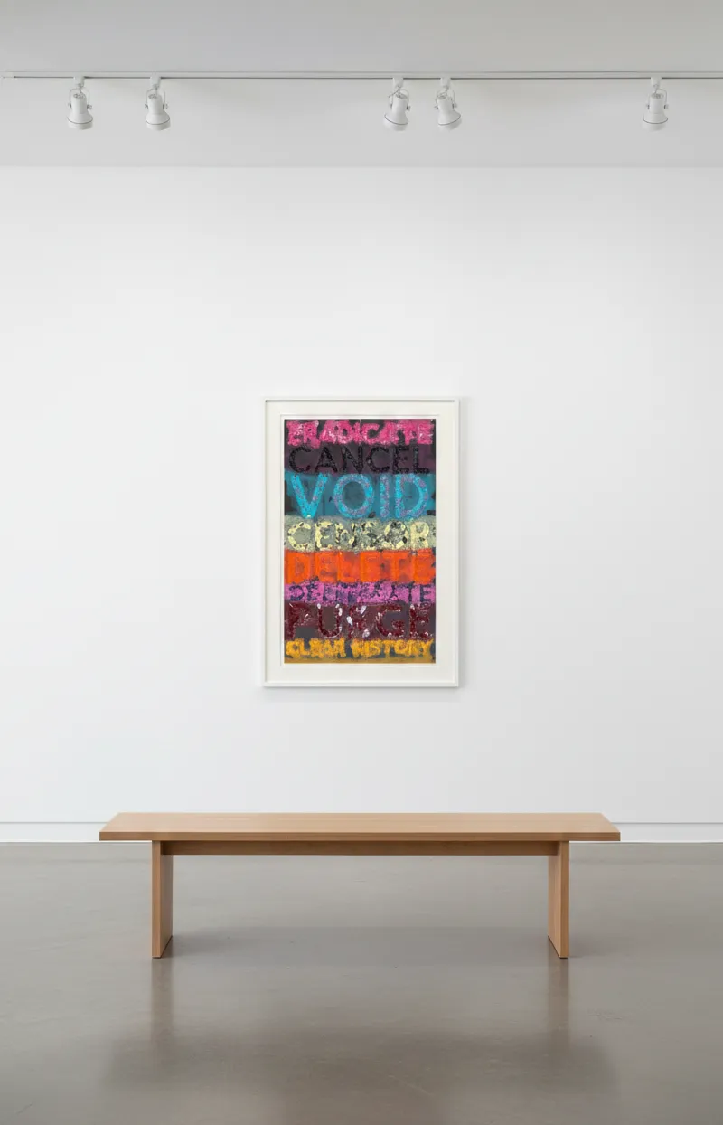 Mel Bochner: Embossed Monoprints