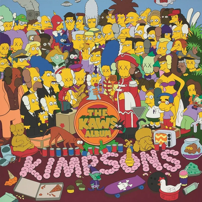 KAWS, THE KAWS ALBUM, which sold for $14.8 million at Sotheby's Hong Kong, setting a new record for the artist.