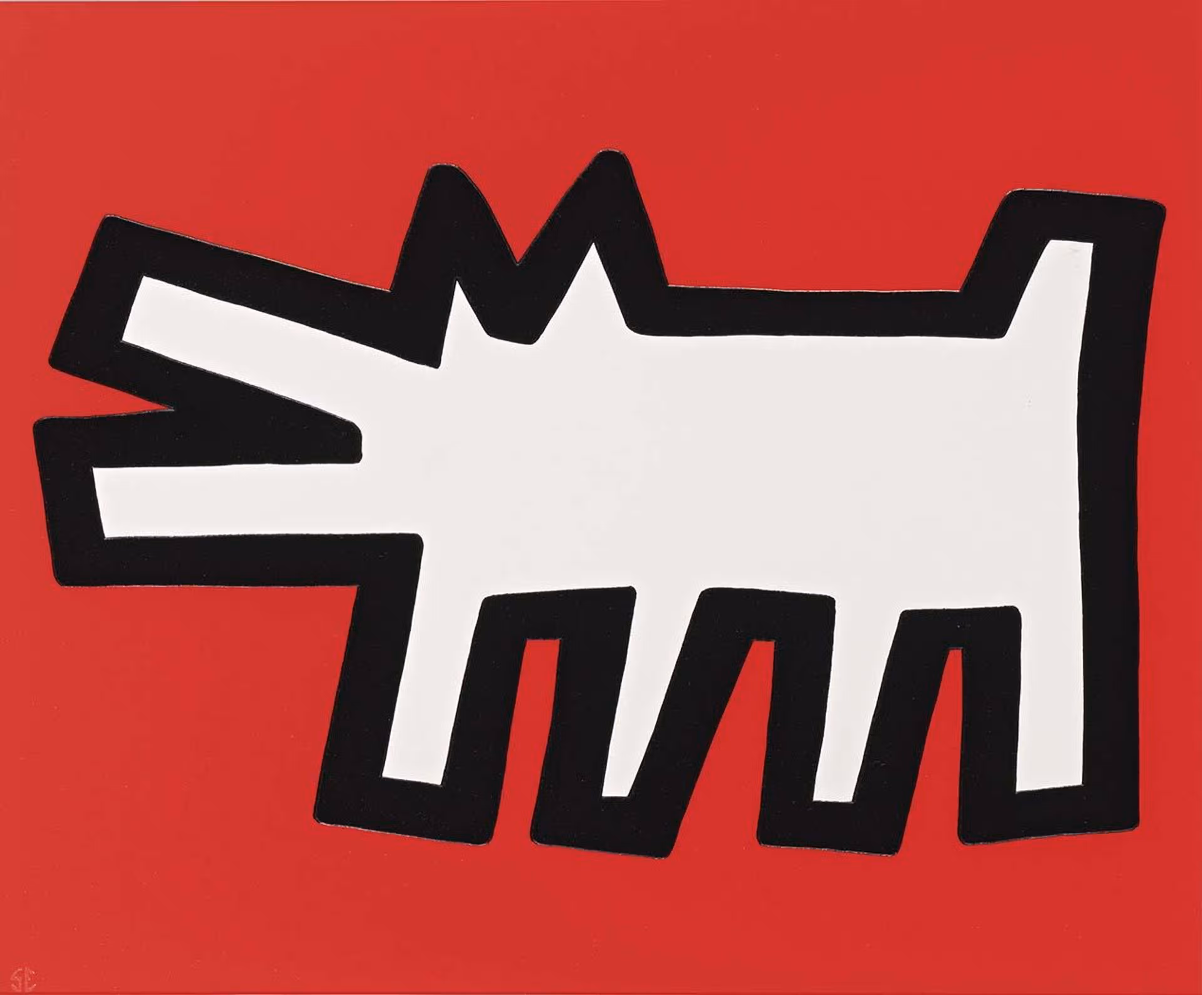 Keith Haring's Dog: The Barking Dog in His Art and Prints