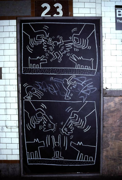 Untitled, 1982 | Chalk on paper | Photographer: Ivan Dalla Tana