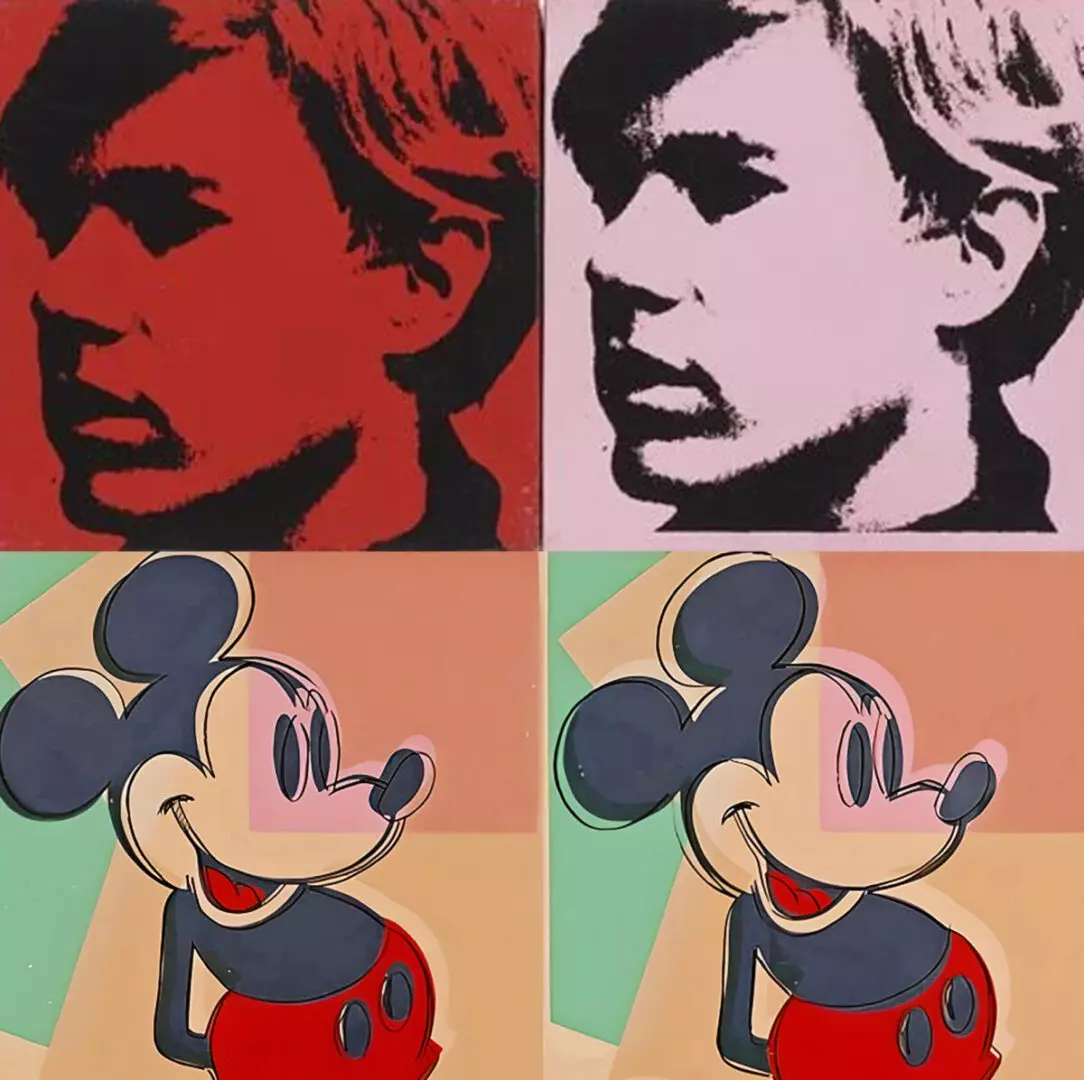 Andy Warhol's Mickey Mouse: American Myth in Diamond Dust